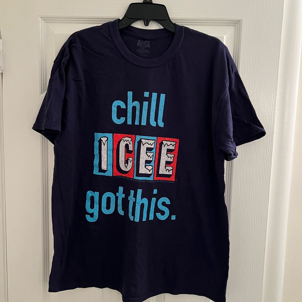ICEE T Shirt Size XL Blue